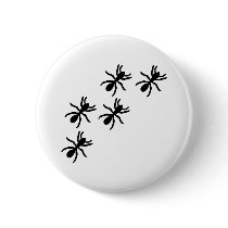 black ant trail buttons by Tomaniac black ant trail buttons