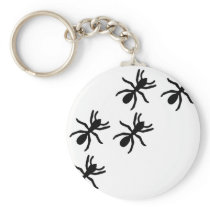 black ant trail keychains