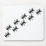 black ants trail mouse pads