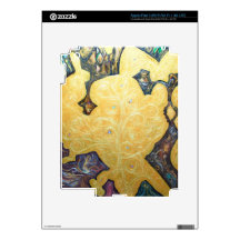 Black Archipelagoes(gold symbolism) iPad 3 Skins