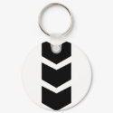 black arrow down keychains
