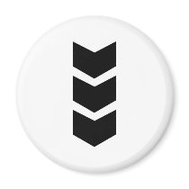 black arrow down magnets by Tomaniac black arrow down magnets