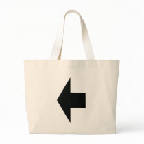 black arrow left bags by Tomaniac black arrow left bags