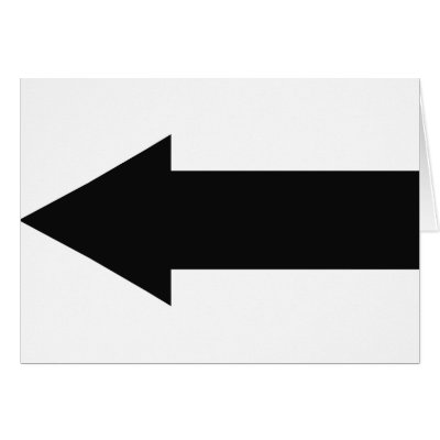 black left arrow