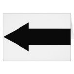 black arrow left icon cards