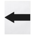 black arrow left icon flyers