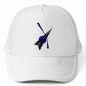 Black Arrow - on white hats