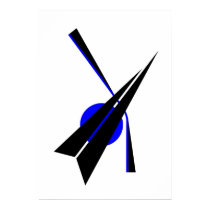 Black Arrow - on white posters
