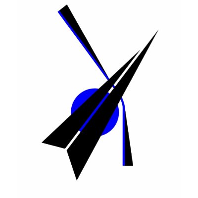 Black Arrow - on white Tee Shirts by lonvig