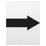 black arrow right icon letterhead design