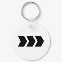 black arrow right keychains by Tomaniac black arrow right keychains