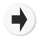 black arrow right magnets
