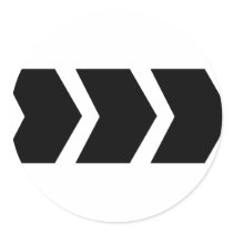 black arrow right stickers by Tomaniac black arrow right stickers