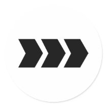 black arrow right stickers by Tomaniac black arrow right stickers