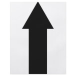 black arrow up icon personalized flyer
