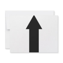 black arrow up icon announcements