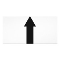 black arrow up icon photo cards