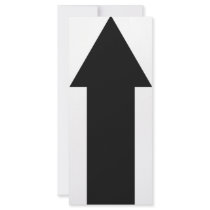 black arrow up icon rack cards