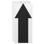black arrow up icon rack cards