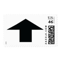 black arrow up postage by Tomaniac black arrow up postage