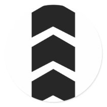 black arrow up stickers by Tomaniac black arrow up stickers