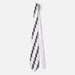 black arrow up neck ties