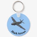 Black Arrows Keychain keychain