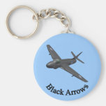Black Arrows Keychain