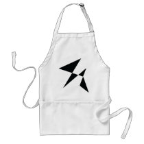 black art icon aprons