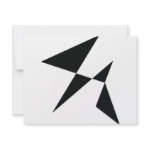 black art icon invitations