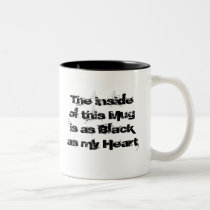 Black as my Heart mugs