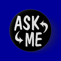Black Ask Me Button
