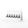 Black Awareness Ribbon Card