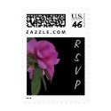 Black Azalea RSVP Postage stamp