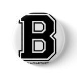 Black B Pin