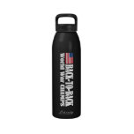Black Back-To-Back USA Champs Water Bottle