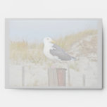 Black Backed Gull Seagull Series Envelope
