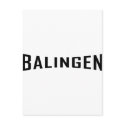 black Balingen icon postcards