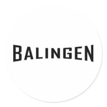 black Balingen icon stickers