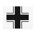 Black Balkan cross of Luftwaffe Postcard