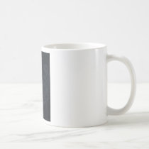 black ballerina coffee mug