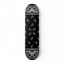 Black Bandana Skateboard