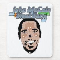 Black Barry mousepads