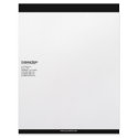 Black Bars Letterhead