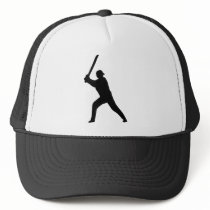 black baseball player hats