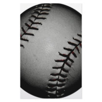 Black baseball stationery by Marienstl Black baseball stationery