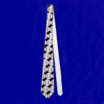Black Baseball Tie ties