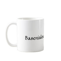 Black Basenjaloosa mugs by Avuvi_Project Black Basenjaloosa mugs