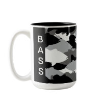 Black Bass Camo Mug