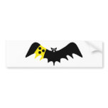 black bat blind icon bumper stickers